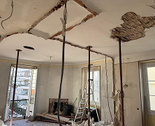 Rénovation complète en cours – villa à Toulon
