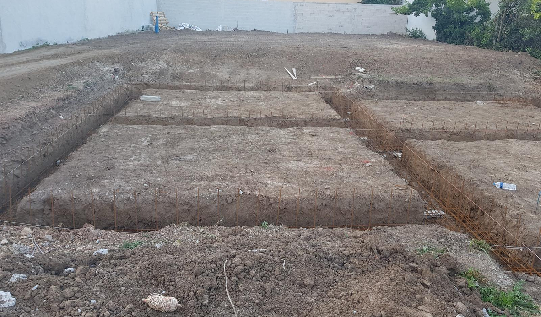 Terrassement et fondations – chantier Avenir Construction